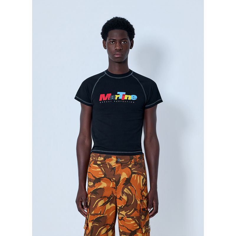 Martine Rose Men Logo Motif T-Shirt